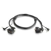 Cablestogo 1m VGA270+RA 3.5mm M/M (81158)